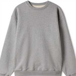 Unisex Winter Knitted Hooded Sweatshirt Plain Front <b>Long</b> Sleeve Comfortable Cotton Blend Fleece <b>Top</b> Best Everyday Streetwear - Product Image 4