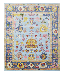 Offre Spéciale antidérapant turc Oushak tapis faits à la main meilleure qualité tapis de laine pour un usage domestique pour salon chambre enfants chambre prière - Product Image 1