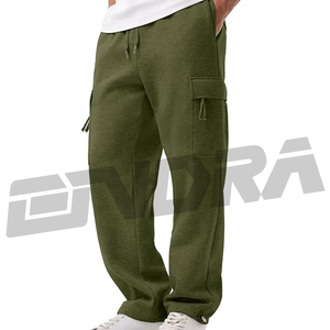 New arrival men <b>work</b> pants with multi pocket design loose fit straight leg casual style durable and <b>comfy</b> daily wear trending - Product Image 2