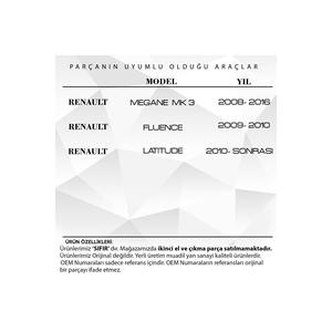 Rétroviseur Signal Blanc-Gauche pour Megane 3, Fluence - Product Image 6