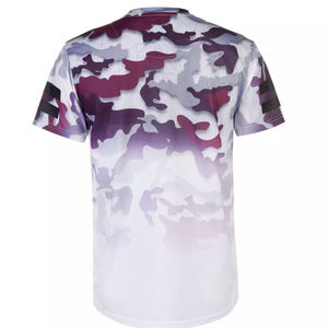 T-shirt en coton de bambou respirant coupe régulière pour hommes, tissu doux, personnalisable avec des logos d'impression et des t-shirts privés - Product Image 2