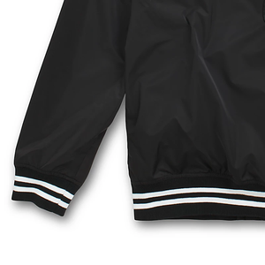 Veste de baseball OEM Custom College pour hommes style bombardier universitaire avec fermeture à bouton-pression et bordure côtelée pour uniformes d'équipe - Product Image 6