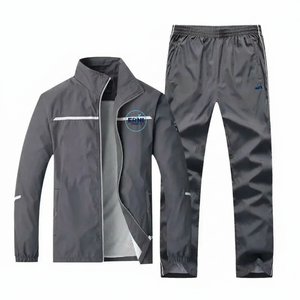Conjunto Deportivo de Invierno para Hombre de Alta Calidad, 100% Algodón, Chaqueta y Pantalones de Forro Polar para Fitness, Running y Entrenamiento - Product Image 4