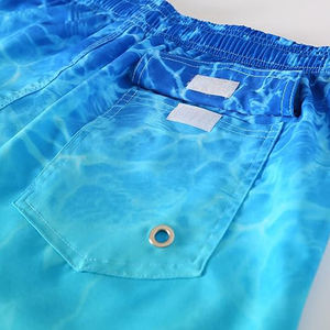 กางเกงว่ายน้ำสำหรับผู้ชายกางเกงขาสั้นชายหาดพิมพ์ลายซับลิเมชันแฟชั่นเรียบง่ายเอวยางยืดสำหรับฤดูร้อน - Product Image 6