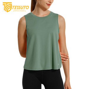 เสื้อกล้ามสำหรับผู้หญิงเสื้อกล้ามเล่นกีฬาโยคะสำหรับยิมเสื้อกล้ามพิมพ์ลายได้ตามต้องการ - Product Image 6