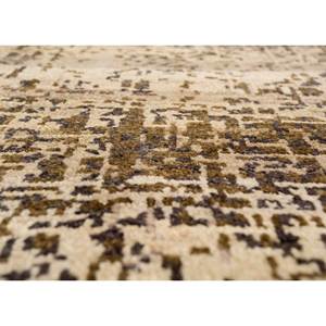 Uvenuti Beige <b>Brown</b> Hand Knotted <b>Wool</b> Rug AKWL-13025 Abstract New Rectangle Carpet for Home for Living Hallway Entryway Puzzle - Product Image 3