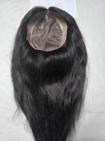 Toupet de cheveux mono pour femmes avec cheveux humains indiens, styles multiples (vague d'eau, vague naturelle, etc.) Léger 100-150g