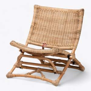 Foldable Woven <b>Rattan</b> Lounge <b>Chair</b> <b>Rattan</b> Arm <b>Chair</b> <b>Rattan</b> <b>Chair</b> for Living Room Furniture Made in Vietnam - Product Image 1