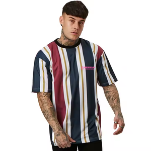 T-shirt à manches courtes pour homme, coupe ample, séchage rapide, en coton/fibre de bambou 230g, écologique et de haute qualité, pour commandes en gros - Product Image 6