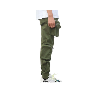 กางเกงคาร์โก้แบบลำลองของผู้ชายกางเกง100% ผ้าฝ้ายทรงพอดีตัวปกติกางเกงแฟชั่นกลางแจ้งแฟชั่นแบบแห้งเร็ว - Product Image 3