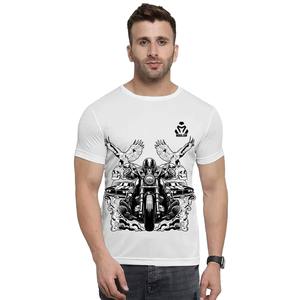 T-shirt décontracté à col rond 100% coton, tissu durable, toucher doux, séchage rapide et respirant pour la maison et les voyages - Product Image 1