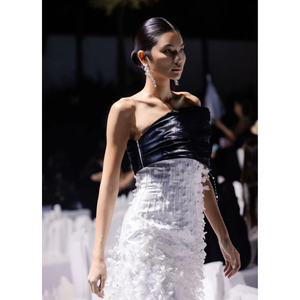 Vestidos de mujer de moda por Enzo Leo elegante transpirable cómodo aspecto de lujo duradero OEM ODM fabricante de ropa al por mayor - Product Image 4