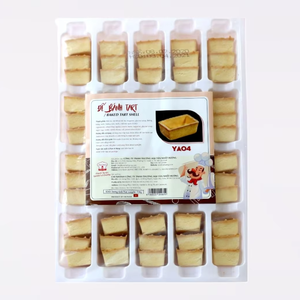 OEM Tarte HALAL Haute Qualité Dessert Oeuf au four Tarte Shell YA04 720G Goût Bonbons Boulangerie Bon Prix pour Fabricants et Détaillants - Product Image 1
