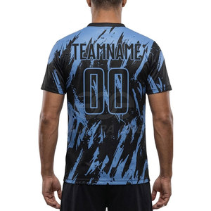เสื้อฟุตบอลมืออาชีพ แขนสั้น น้ำหนักเบา ระบายอากาศได้ดี เป็นมิตรกับสิ่งแวดล้อม ซับเหงื่อได้ดี ผลิตจากโพลีเอสเตอร์ 100% - Product Image 4