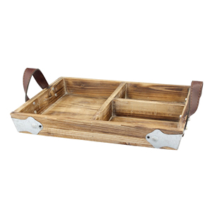 Haute qualité fait à la main en vrac quantité utilisation chambre hôtel Restaurant plateau de service de table plateau de service en bois fabriqué en inde exportation - Product Image 5