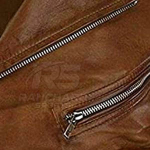 Blouson en cuir de motard de haute qualité, coupe-vent, équipement de moto, blouson en cuir de moto personnalisable - Product Image 4