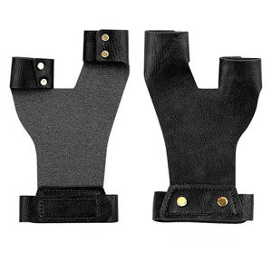 Gants de tir à trois doigts Accessoires de plein air professionnels pour un contrôle de précision Poignée forte Performance sportive robuste - Product Image 4