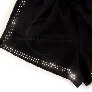 2025 Casual Wear New Style High Quality Women Fleece Rhinestone <b>Shorts</b> Wholesale Price for Women <b>Shorts</b> - Product Image 2