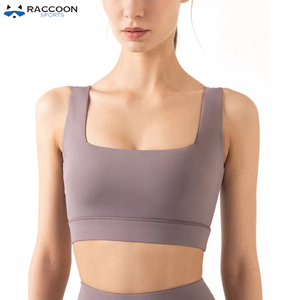 Sujetador Deportivo de Compresión Elástico en Cuatro Direcciones, Ecológico, para Gimnasio y Fitness, Talla Grande, Ropa Deportiva para Mujer de Raccoon Sports - Product Image 3