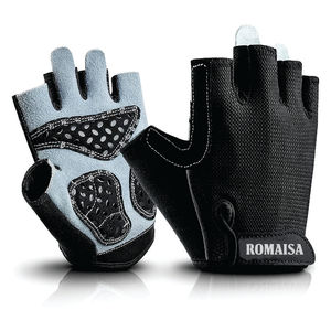 Guantes de medio dedo para ciclismo para carreras, gimnasio, Fitness y levantamiento de pesas, accesorios de protección - Product Image 4