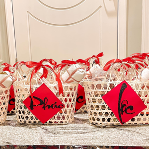 Maceta de bambú rústica para decoración de interiores y estilo de jardín al aire libre - Product Image 2