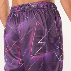 Nouveauté Short en coton pour hommes, impression par sublimation personnalisée, prix de gros, short noir décontracté, prix bon marché à vendre - Product Image 6