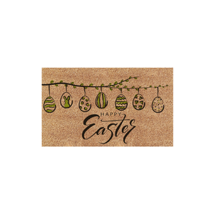 Paillasson robuste fibres de coco zones pour la maison entrée couloir salon PVC COIR gaufré indien paillasson - Product Image 1