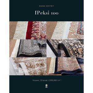 พรมวิสโคสขายส่ง IPEKSI 100 IS001 หลายสี ผลิตด้วยเครื่องจักร พรมตุรกีสำหรับห้องนั่งเล่น โครงการโรงแรม - Product Image 3