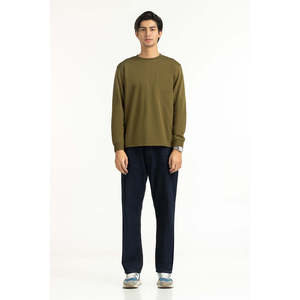 เสื้อยืด Relax Fit รุ่น MN-TS-WS25-048 ผ้าถักเนื้อนุ่ม ระบายอากาศได้ดี กันยับ ลายโลโก้ตัวอักษร น้ำหนัก 180 กรัม 220 กรัม 300 กรัม - Product Image 3