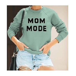 Camiseta de manga larga informal de gran tamaño personalizada de algodón 100% para mujer Diseño impreso Directo Bangladesh Tallas grandes Direct ODM - Product Image 3