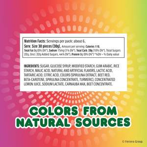 Bonbons à la Menthe Chewy Mints Fruit Adventure avec des Saveurs Fruitées Assorties Sachet refermable 7 oz Pack de 1 Bonbons Américains - Product Image 2