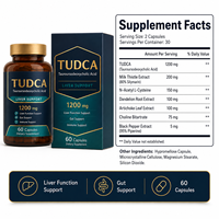 Capsules de Supplément TUDCA Haute Pureté 1200mg – Détox Hépatique Avancée avec NAC, Chardon-Marie et Extrait d'Artichaut pour le Bien-être des Hommes et des Femmes