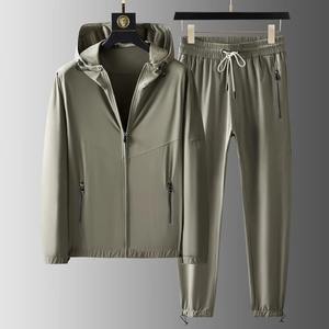 ชุดวอร์มสำหรับผู้ชายแบบออกแบบได้ตามต้องการเสื้อผ้าออกกำลังกายมีคุณภาพสูงระบายอากาศได้ดีสำหรับฤดูหนาว - Product Image 2