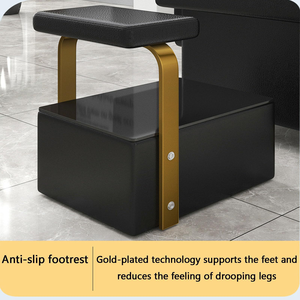 Silla de champú de salón rosa eléctrica de moda con sistema de circulación de agua chino - Product Image 4