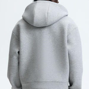 Sudadera con Capucha de Alta Calidad Personalizada, de Spandex/Poliéster, Transpirable, Impermeable y Ecológica, con Cierre, para Hombre, Ropa Urbana de Invierno - Product Image 4