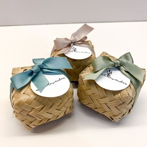 Mini boîte en bambou pour bonbons, cadeaux, fleurs sèches fabriquées au Vietnam OEM ODM - Product Image 1