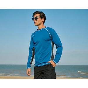 Camiseta de Compresión de Manga Larga Unisex con Logotipo Personalizado, de Secado Rápido, Tela de Alta Calidad de 220g, para Surf, Buceo y Gimnasio - Product Image 3