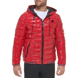 Dernière veste de plein air à manches longues en tissu épais personnalisée Meilleure veste d'hiver hydrofuge pour hommes