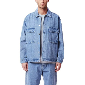 Chaqueta de Mezclilla para Hombre, Chaqueta Bomber de Moda, Chaqueta Vaquera Informal para Hombre, Ropa de Abrigo Masculina - Product Image 6