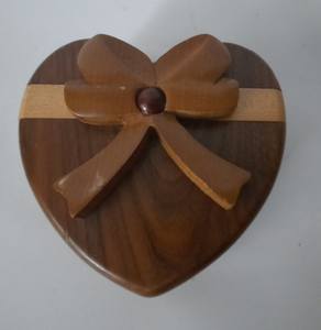 Caja de Joyería de Madera Pulida Ecológica con Tapa, Organizador de Joyas Hecho a Mano para Joyas Pequeñas - Product Image 5