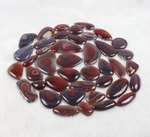 Piedra preciosa de ágata de Montana roja, venta al por mayor, cabujones de ágata de Montana roja para hacer joyas, piedra preciosa a granel, suministro de joyería de ágata de Montana - Product Image 5