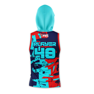 Precio al por mayor sin mangas de los hombres 7 en 7 bandera conjunto de uniforme de fútbol de talla grande ropa de equipo deportivo para la venta - Product Image 3