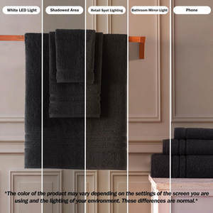 <b>Luxury</b> Hotel Quality Washcloths 13 x 13 inch 100% Cotton Ultra Absorbent Face and <b>Hand</b> <b>Towels</b> Set Soft Face Cloth - Product Image 3