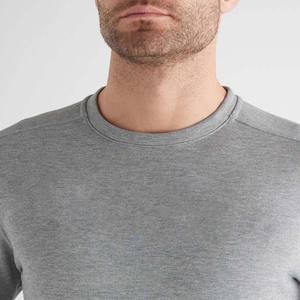 Vente en gros de sweatshirts unis de couleur unie à col ras du cou pour hommes pulls à capuche en coton sweat-shirt à logo personnalisé vêtements décontractés d'hiver - Product Image 5