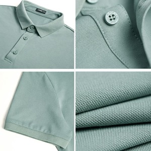 Uniforme de trabajo personalizado de alta calidad en blanco liso algodón poliéster deportes hombres negocios empleado Golf Polo camisa con logotipo bordado - Product Image 5