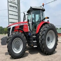 Tractores Usados Marca Massey Ferguson MF 7S.180 4WD Diseñados para la Excelencia Agrícola con Gran Capacidad de Motor y Calidad Superior