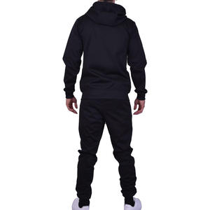 Ensemble de survêtement unisexe en coton 100% avec impression personnalisée, lavage à l'acide, jogging, streetwear avec sweat-shirt et pantalon pour homme - Product Image 2