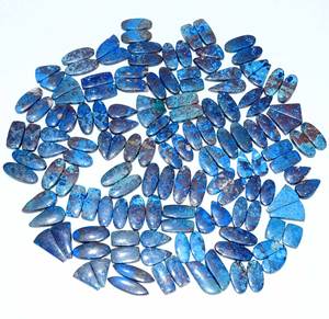 En gros Naturel Azurite Cabochons De Pierres Précieuses En Vrac Quartz Matériel pour La Fabrication De Bijoux - Product Image 4