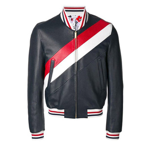 High Quality <b>Men's</b> Letterman Varsity <b>Jacket</b> High Street Style Windproof Eco-Friendly Winter College Baseball - Product Image 1