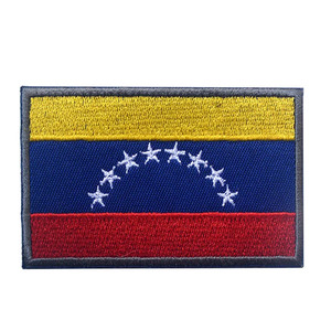 Patchs brodés thermocollants en tissu tissé, couleur contrastée personnalisée, nouvelle collection, service OEM, par TEPRA SPORTS - Product Image 1